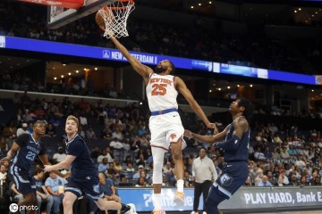 唐斯20+11+11阿奴诺比25+13布里奇斯24分 尼克斯擒熊